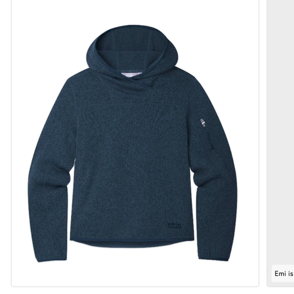 Stio Sweetwater Fleece Hoodie, Size Small